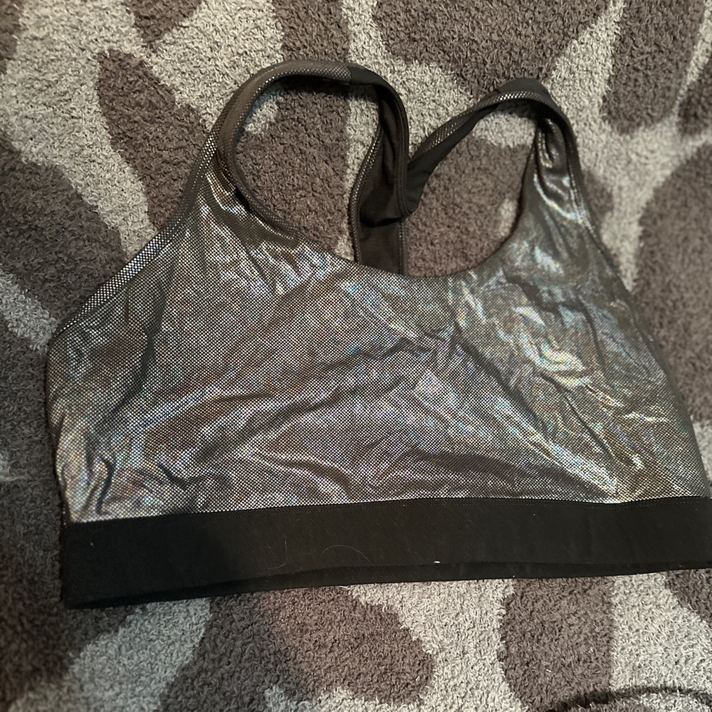 Zyia disco luxe sports bra